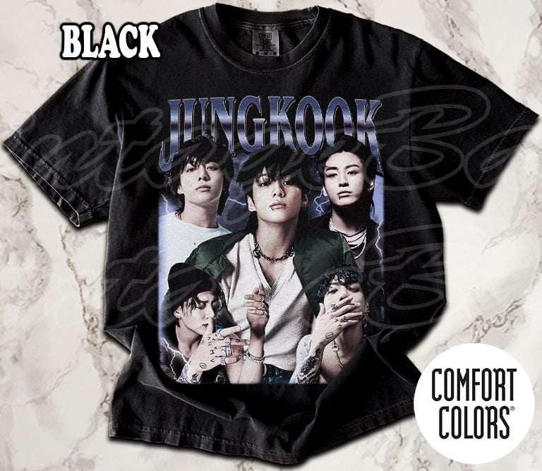 Jungkook Comfort Colors T-shirt, Bad Boy Vintage T-shirt, Women