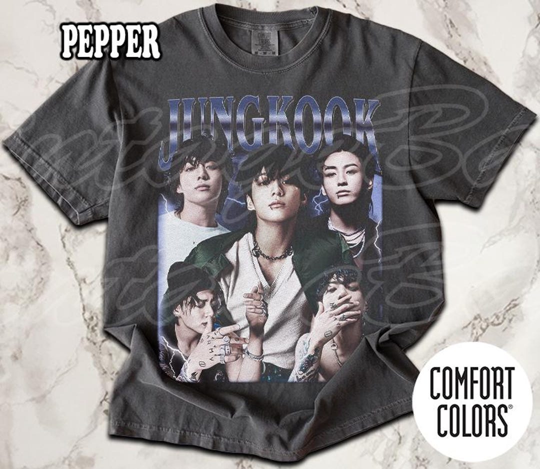Jungkook Comfort Colors T-shirt, Bad Boy Vintage T-shirt, Women