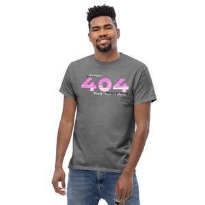 Unisex classic tee Unisex T-shirt - Error 404: Mood Not Found