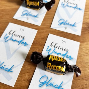 kleines Wunder – RIESEN Glück (nachhaltiges Papier)