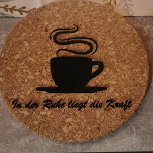 Cork Coaster Personalized