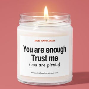 Emotional Support Gift Funny Mental Health candle gift for bestfriend Sarcastic cheer up gift Desk deco Bestie gifts Best friend birthday