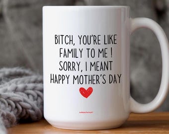 Lustige Muttertags Kaffeetasse: Sarkastisches Geschenk für Mama