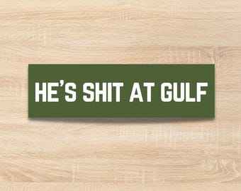 Pegatina antibélica para parachoques / Es un desastre en el Golfo / Calcomanía de vinilo / Pegatinas políticas para parachoques / Protesta pacífica / ¡Alto a las guerras!