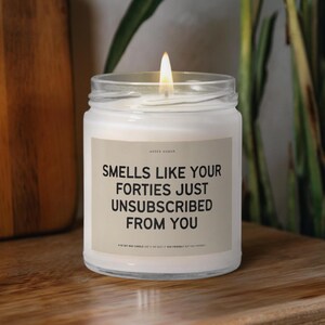 Funny 50th Birthday, Gift for Milestone Birthday, Funny Candle for Fifty Birthday, Gift 50 Gag Gift For Friend, Sister Birthday Gift For Her