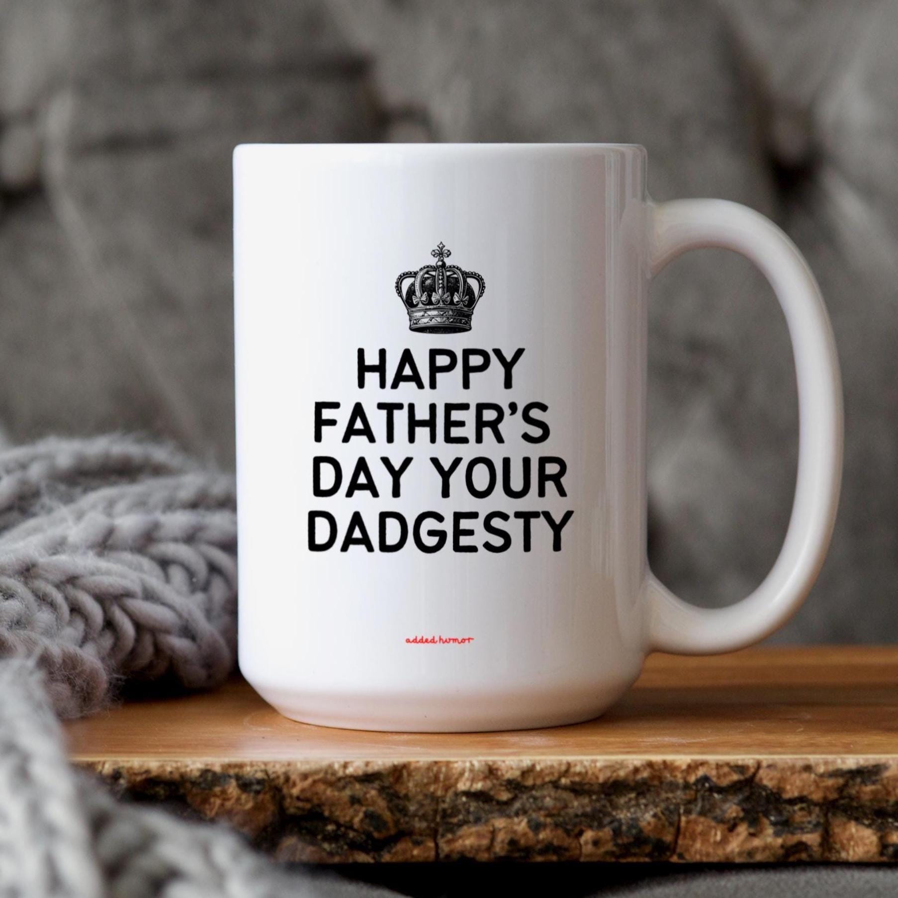 Süße Vatertags Tasse: 'Dein Dadgesty' Gag Geschenk