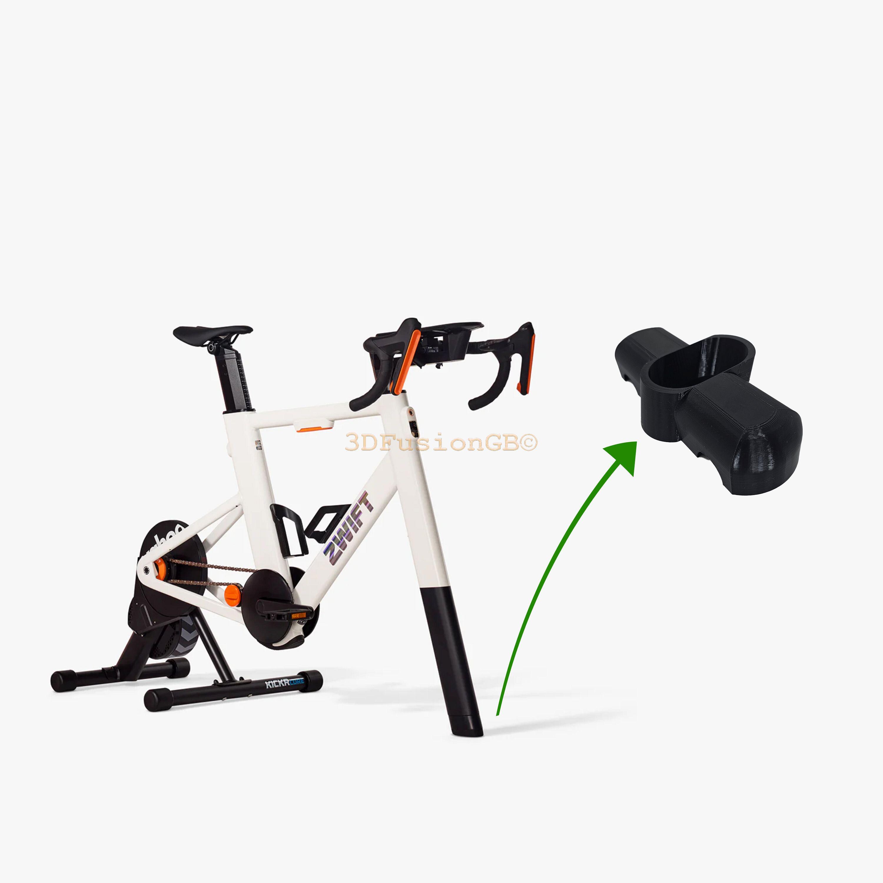 Adaptateur Rocker Plate Pour Zwift Ride – 4 Pieds Bascule + 8 Balles Tennis, Amorti, Compatible Wahoo Kickr Core