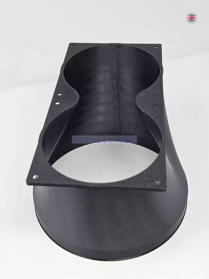 Antminer S19 S21 Shroud 8" - Dual Fan 12cm To 8" Duct, 3D Printed In Durable PETG For ASIC Miner Cooling - Norway - Foto 13