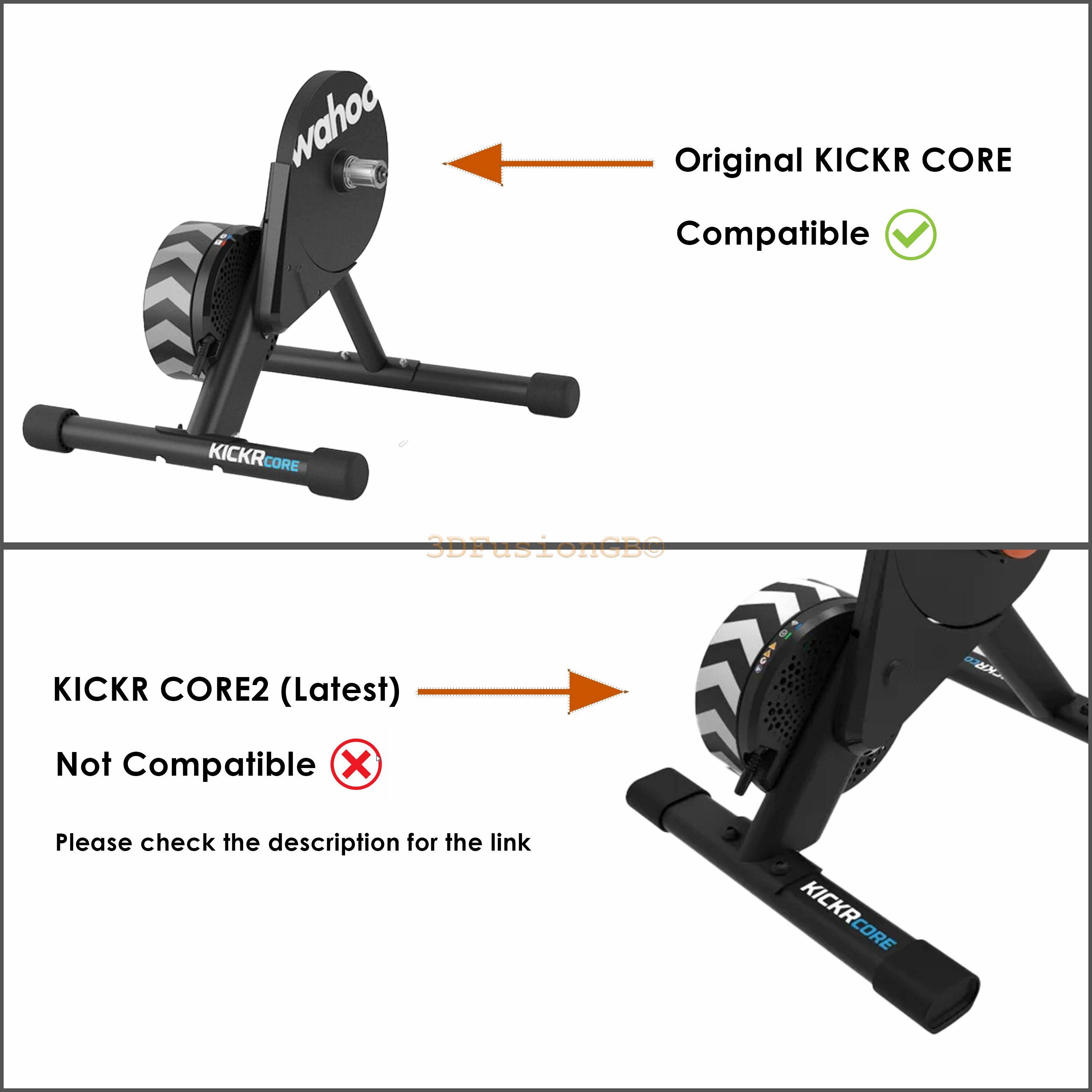 Wahoo Kickr Core Rocker Feet, Turbo Trainer, Indoor Bike Trainer