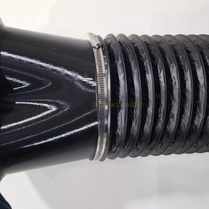 Antminer S19 S21 Shroud 8&quot; - Dual Fan 12cm to 8&quot; Duct, 3D Printed in Durable PETG for ASIC Miner Cooling