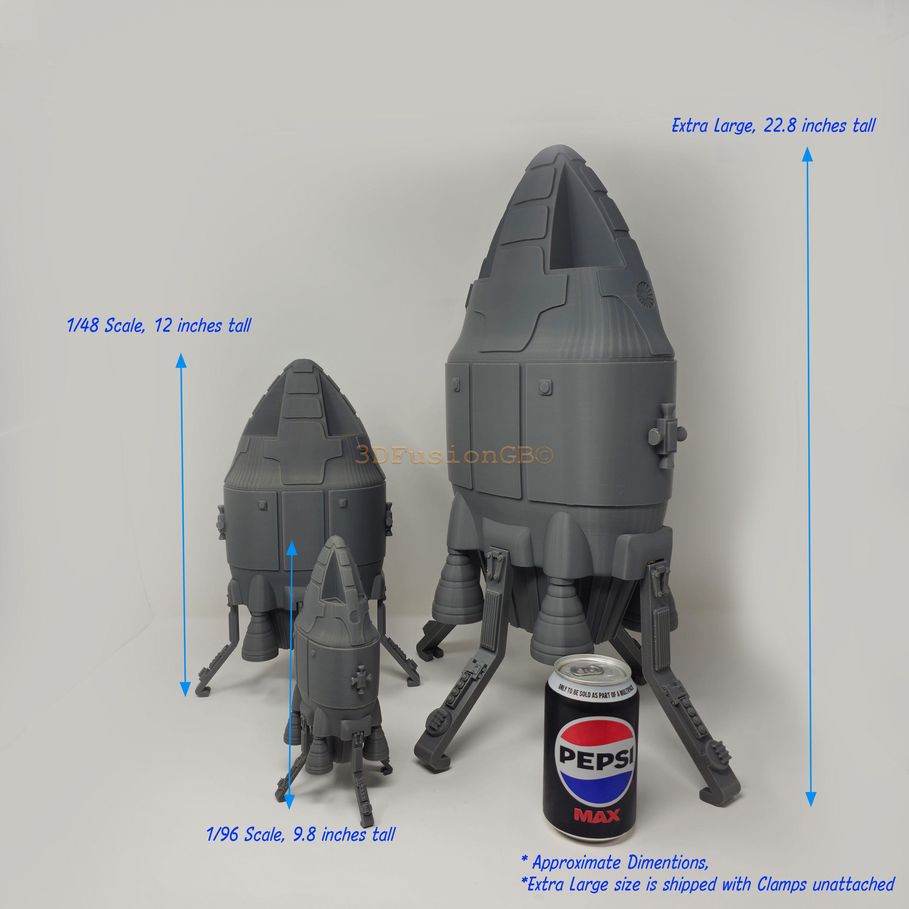 Space 1999 Ultra Probe Command Module - 3D Printed