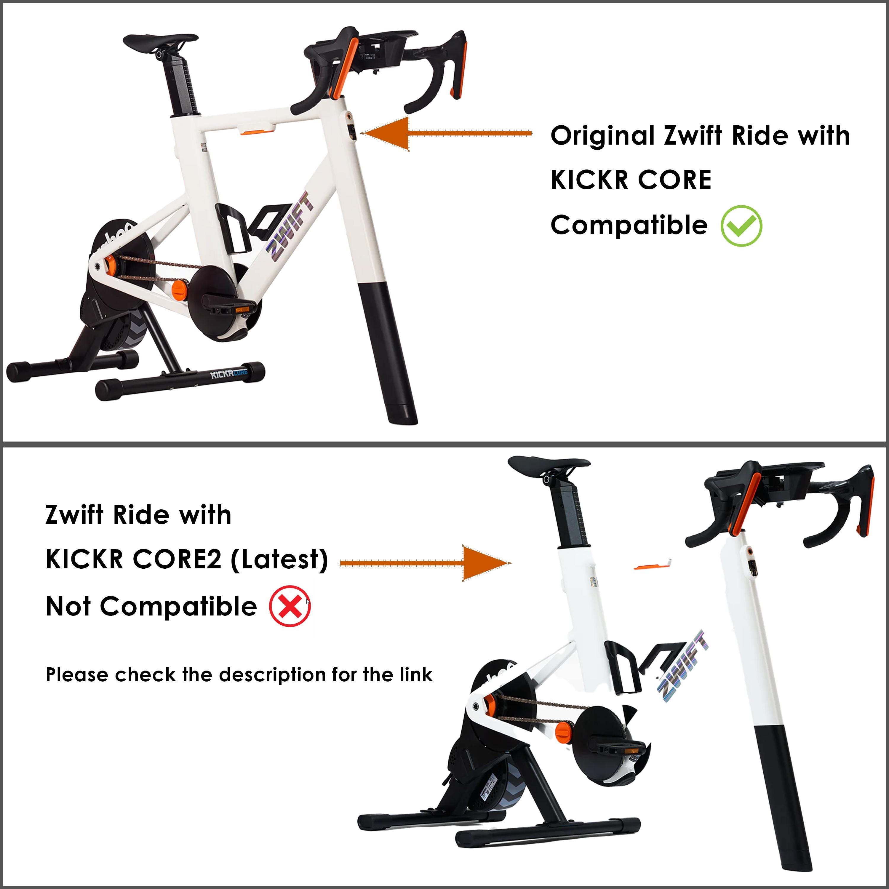 3D Printed Rocker Plate Feet for Zwift Ride & Wahoo KICKR CORE