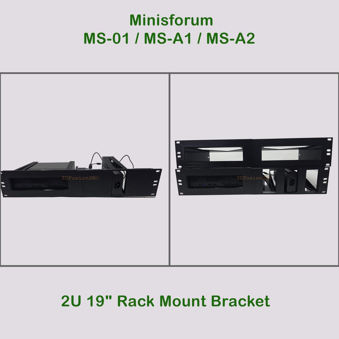 Minisforum MS-01 / MS-A1 / MS-A2 2U 19