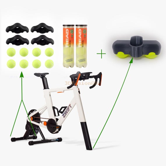 The tennis ball front riser is being tested and should be ready in the coming weeks. Hoping it will help level the ride when using the rear tennis ball feet