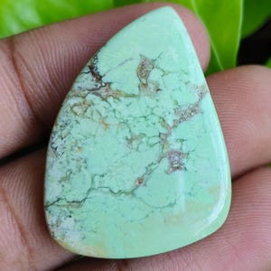 Natural Lemon Chrysoprase Cabochons Lemon Chrysoprase Gemstone Lemon Chrysoprase Loose semi precious Jewelry gemstone (38Cts. 35X25MM)