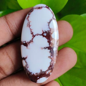 Wildes Pferd Cabochon Edelstein Natürliche Wilde Pferd Magnesit Lose Stein Handgemachtes Wildes Pferd zur Herstellung von Schmuck 70Cts.