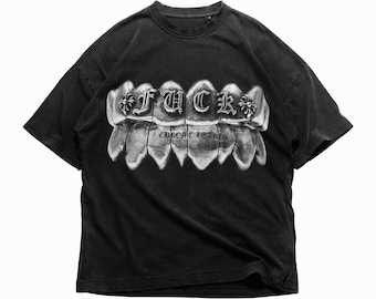 Big Lips T Shirt, Streetwear Y2K T Shirt, Lip Graphic Tee