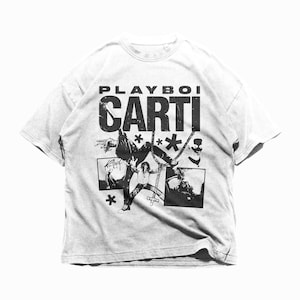 Playboi Carti Unisex T-Shirt - Whole Lotta Red Album Tee - Opium - Jordan Carter Merch - Raper Graphic Shirt For Gift