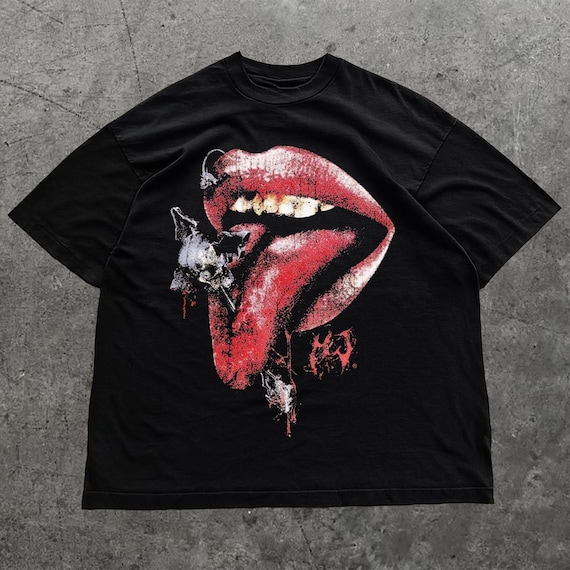 Big Lips Y2k Mouth T Shirt - Grillz White T Shirt - Unisex Y2k