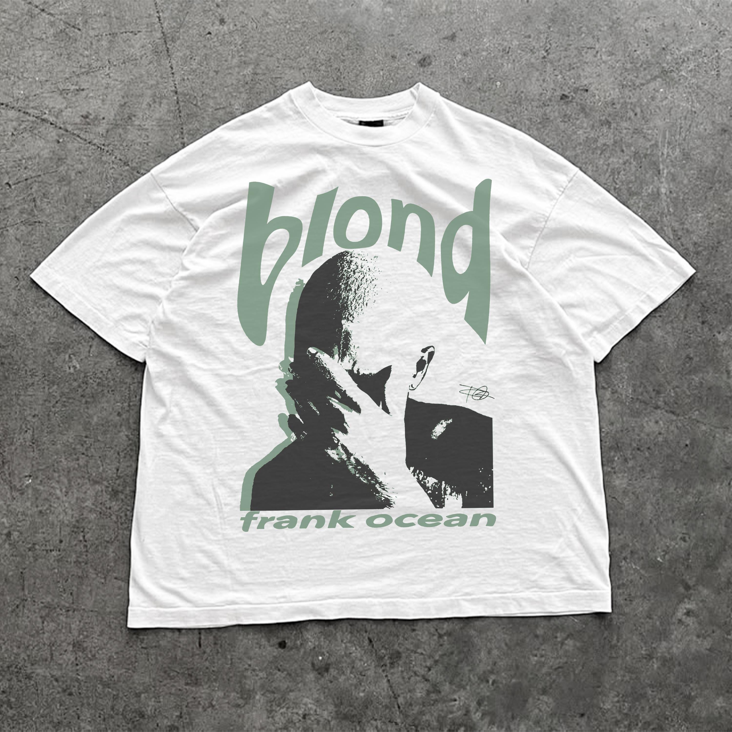frankocean フランクオーシャン　tシャツ　マーチ　blonded Frank Ocean Blond Graphic T-Shirt