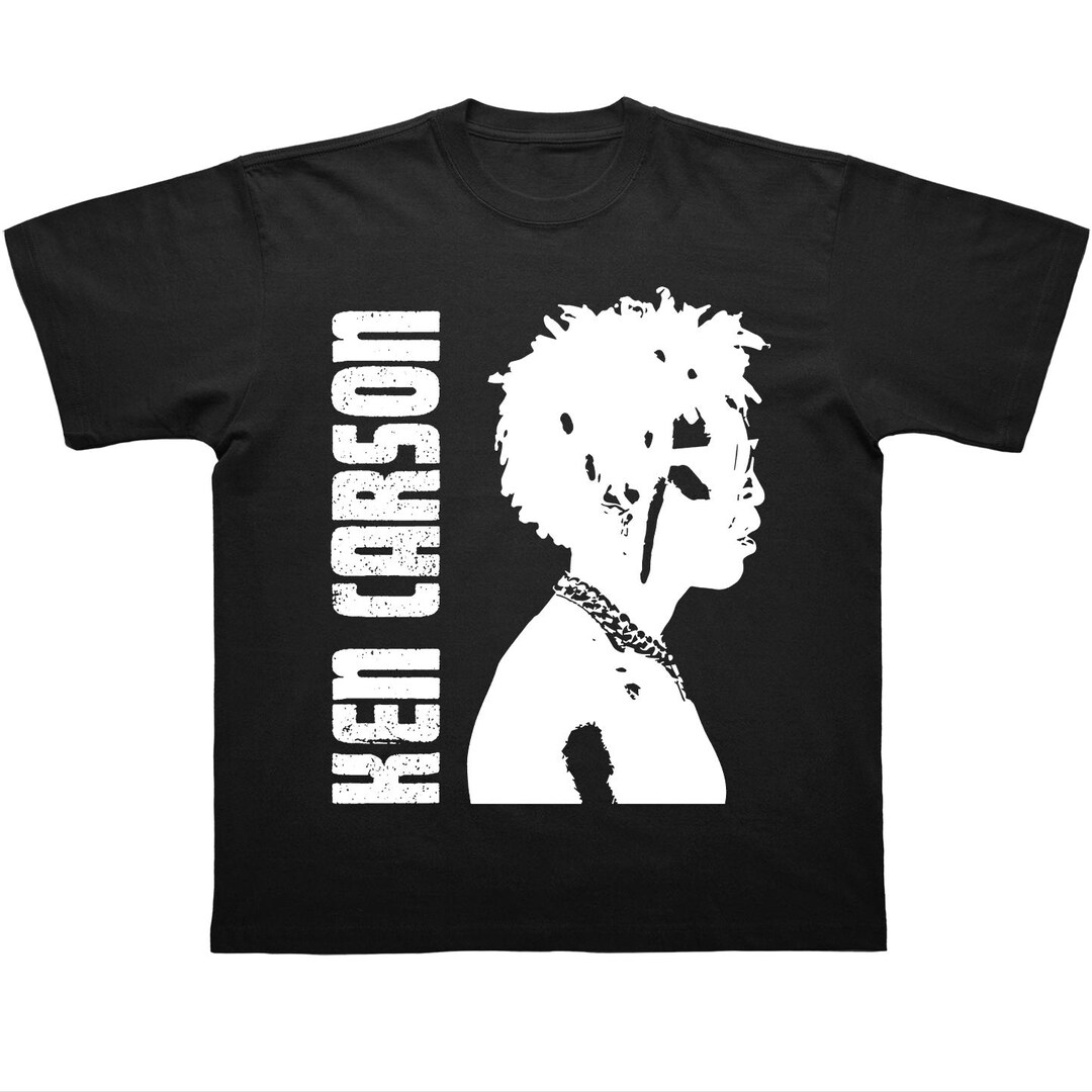 トップス Ken Carson 0PIUM Merch Stay Home Tee Ken Carson, Destroy Lonely Merch, Antagonist Tour, Hiphop T