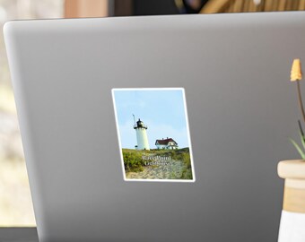 Race Point Lighthouse Sticker | Provincetown Coastal Vinyl Decal