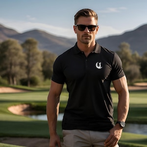 Embroidered Unisex Polo Shirt, Perfect for Casual Wear, Gifts, Work Events, Summer Outings, Family Gatherings, & More