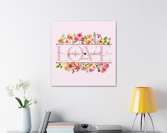 Custom Canvas Gallery Print - Personalised Gift