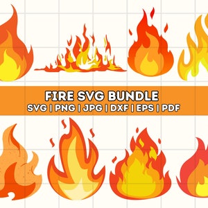 Fire SVG Bundle, Fire ClipArt, Fire Svg Files, Fire Flames Svg, Flames Frame Svg, Fire Frame Svg, Fire Png