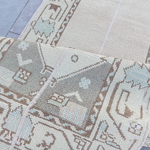 Tapete Passadeira 2x8 2x8 VİNTAGE TÜRKİYE, Tapete para Corredor, Tapete Decorativo para Casa, 1,10x8 pés, Isento de Impostos EUA