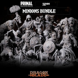 DnD Campaign miniatures Bundle Dungeon quest set Dungeons and Dragons mini Primal collections for Heroquest Starter pack and expansions