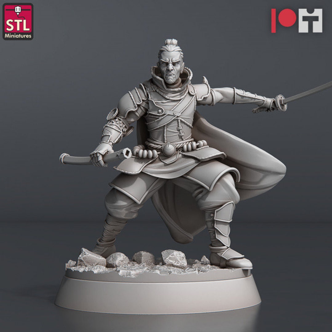 Dnd Dragon Hunter Miniature Dungeon Quest Set Dungeons and Dragons Mini ...