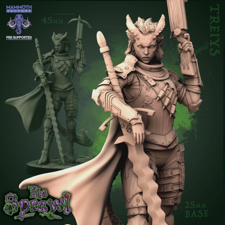 Dnd Knight Character Miniature for Dnd Mini Fighter Characters Mini for ...