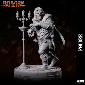 DnD Evil Halfing Playable characters enemy miniatures  Dungeons and Dragons mini Primal collections for Heroquest hero pack