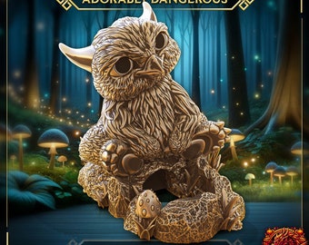 DnD Owl bear dice Tower Dungeons and Dragons Gift Baldur&#39;s gate Dice tower Gift for TTRPG gaming heroquest miniature Fantasy D&D Owlbear