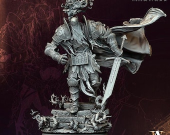 Desecrated saint Praetor, Proxy miniature Trench Crusade mini DND models Trench Crusade compatible TTRPG Trench Pilgrims Heretic legion