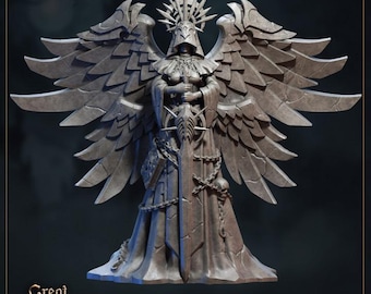 War Prophet Priest, Heretic Priest Character miniature Knight of the bell DND models Trench Crusade compatible TTRPG Trench Heretic legion