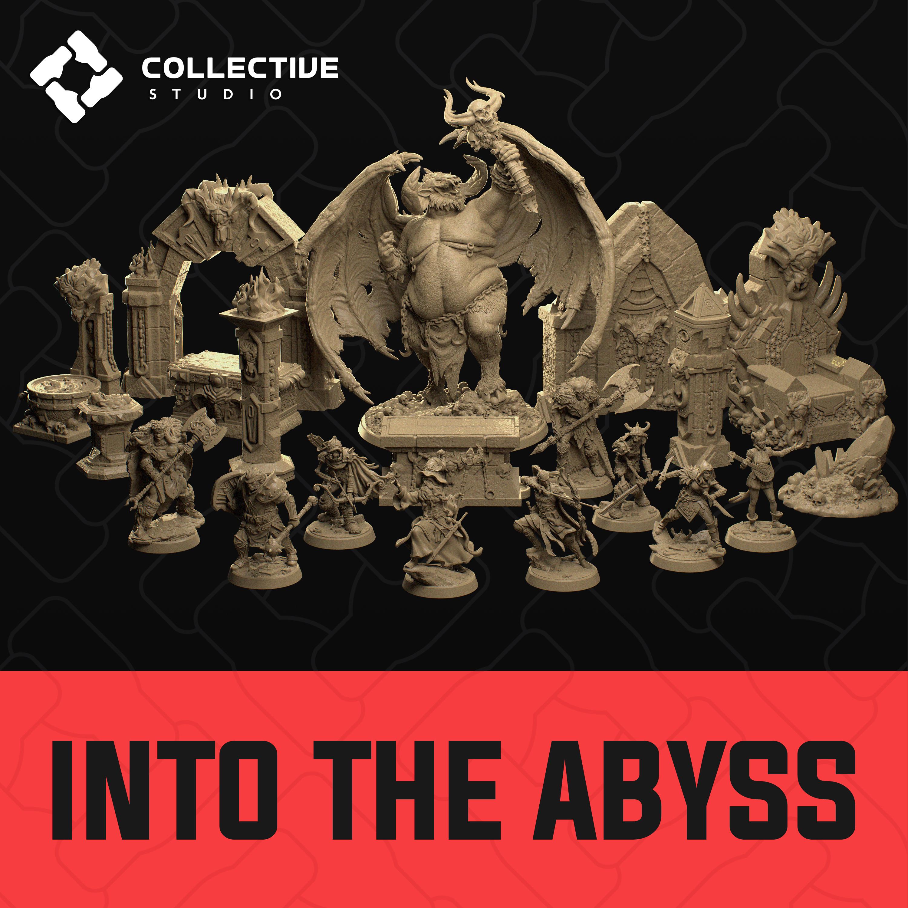 Dnd Hero Pack and Demon Miniatures Bundle Mini Dungeons and Dragons ...