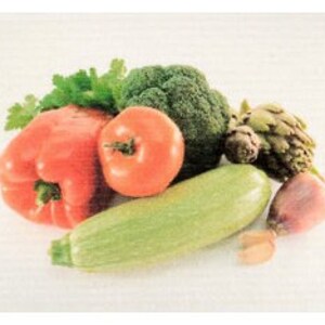 The Vegetables Swedish Dishcloths Photoprinted - Sponge Cloths - Reusable - Sustainable