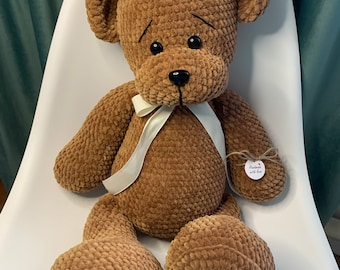 Teddy bear, handmade, toy for kids