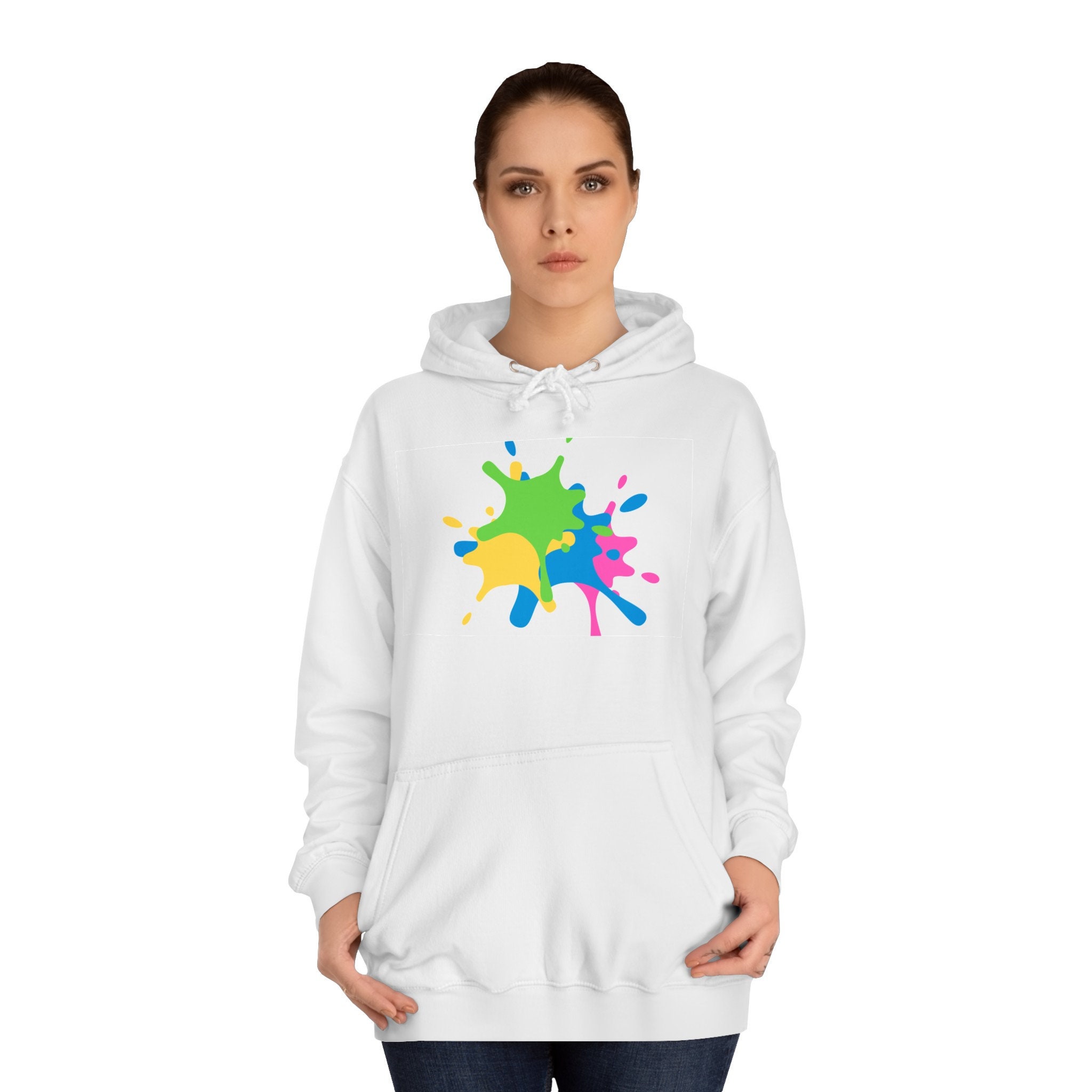 Paint Splatter Hoodie UK