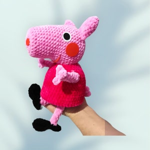 Pig Amigurumi, crochet pattern, English PDF