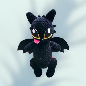Dragon, crochet pattern amigurumi, English PDF