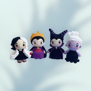 crochet queen pattern , English PDF