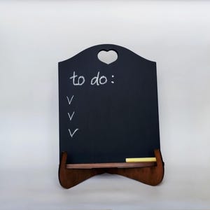 Kitchen chalkboard tabletop chalkboard menu decorative black board for kitchen memo note wooden rustic chalkboard easel chalk message board