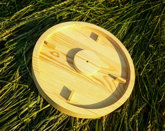 Unfinished wooden clock, blank wood clock, blank wooden clock face, wooden clock dial, wooden clock craft,wood diy clock,homemade wood clock