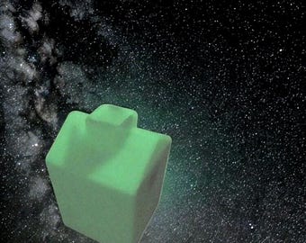 Glow-in-Dark House Tissue Box Cover - 3D Printed Kids Decor