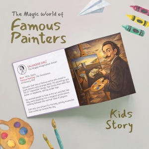 The Magical World of Famous Painters 2 - Kids Story Digital Book