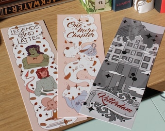 BOOKMARKS - 3 different styles