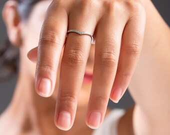 Felsen Mart Vergoldeter und silberner Ring für Frauen und Mädchen | Geschenke zum Valentinstag